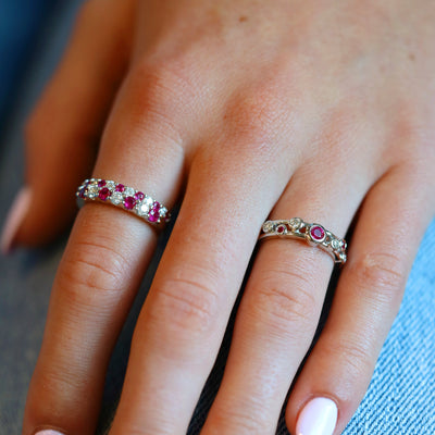 Ruby & Diamond Band