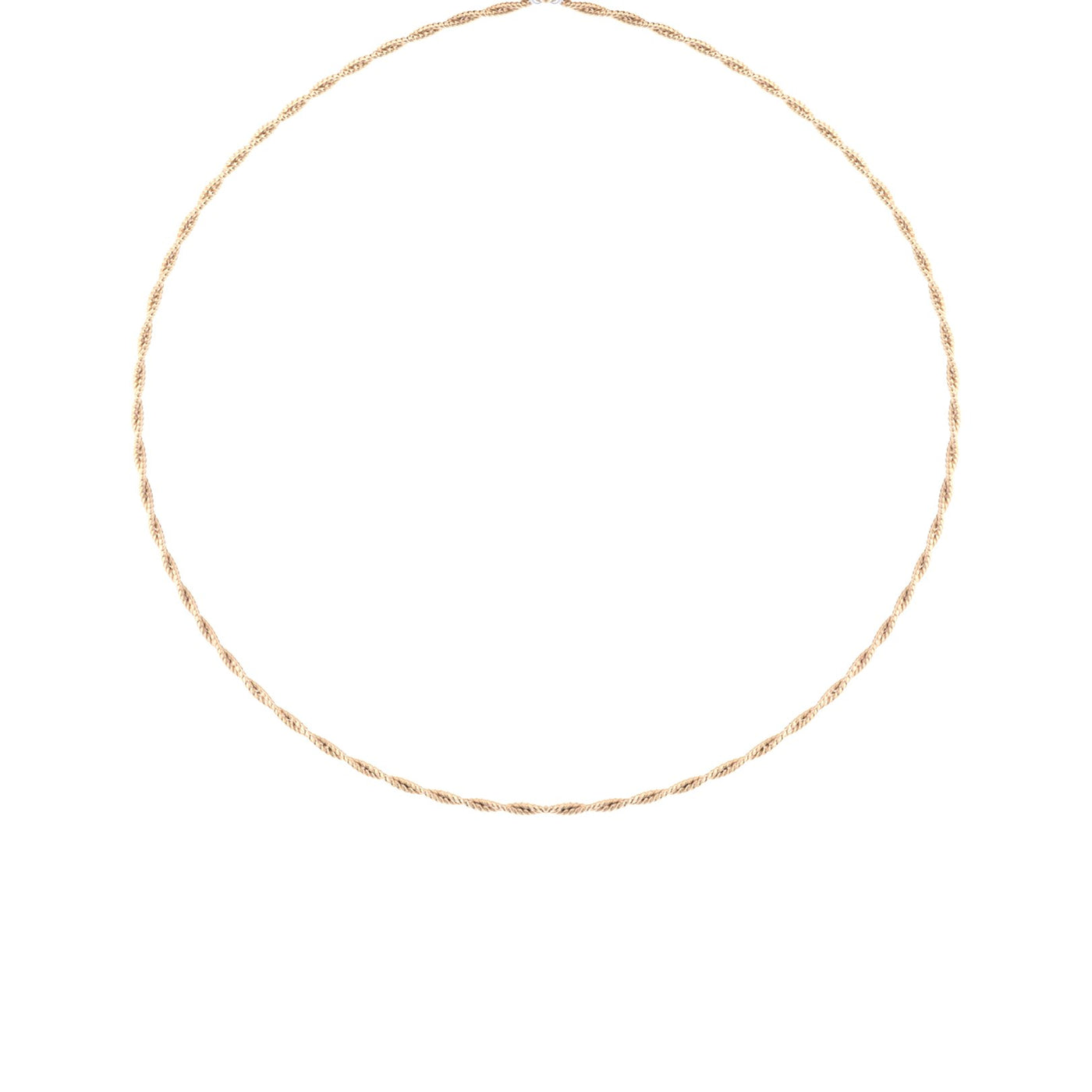 2-Row Twisted Necklace