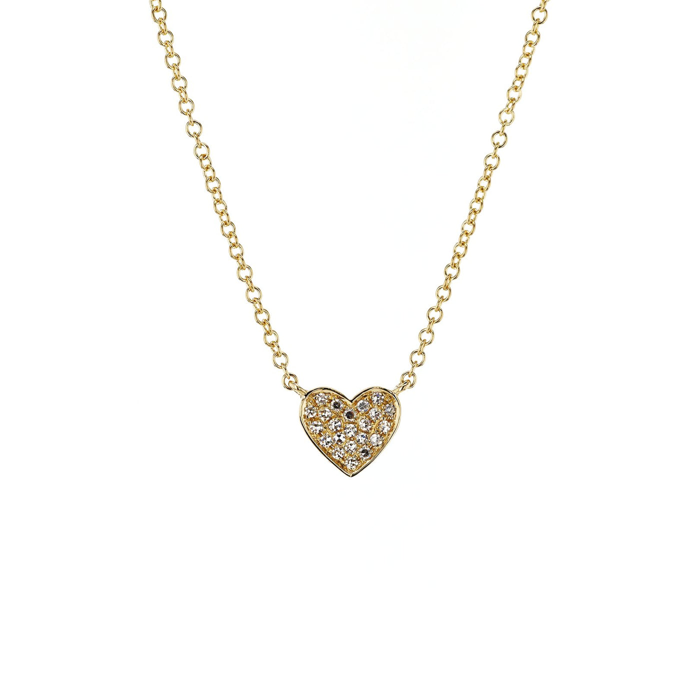 0.07ctw Diamond Heart Necklace