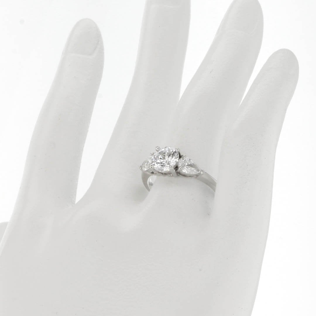 0.80 ctw Diamond Three-Stone Engagement Ring