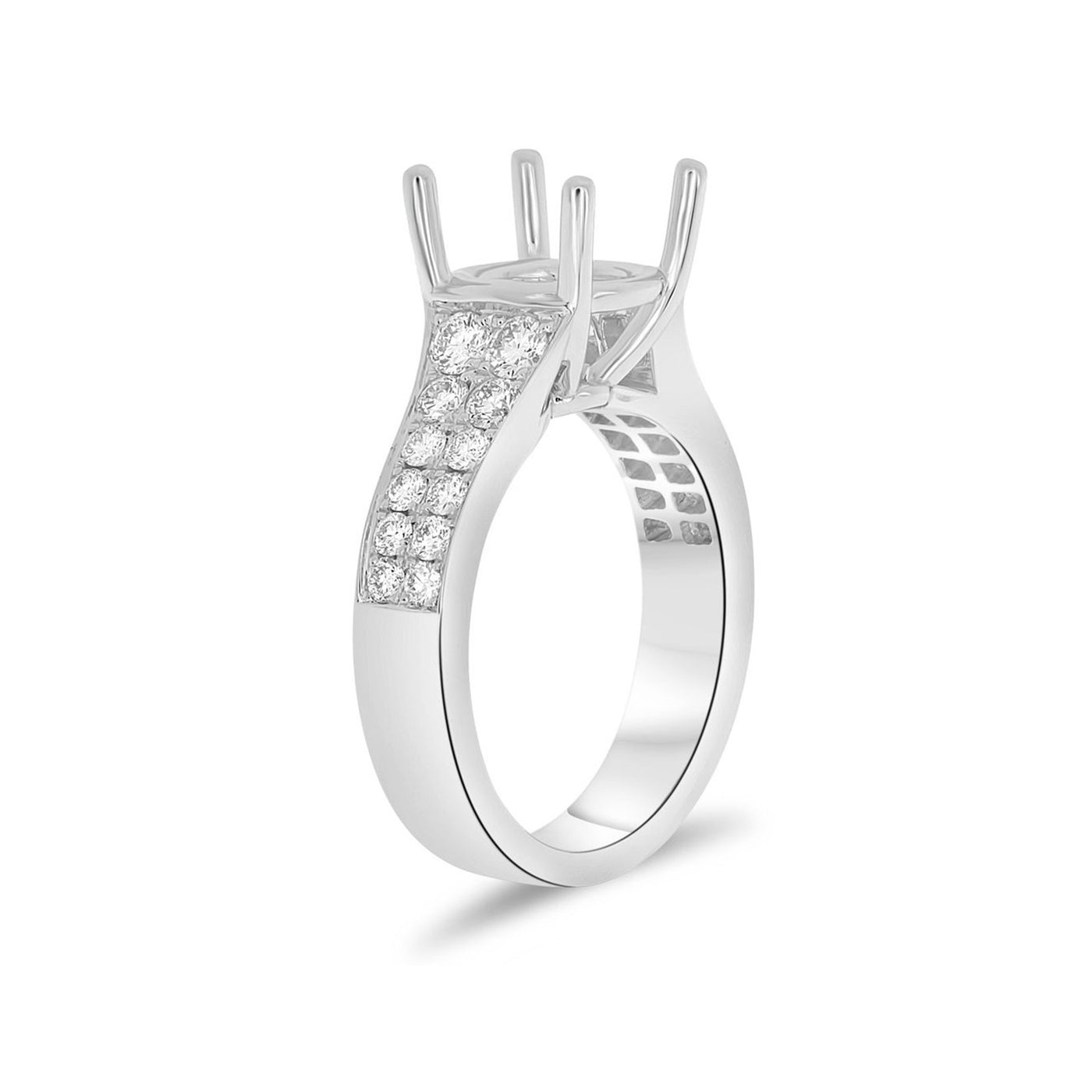 0.82 ctw Diamond Solitaire Engagement Ring