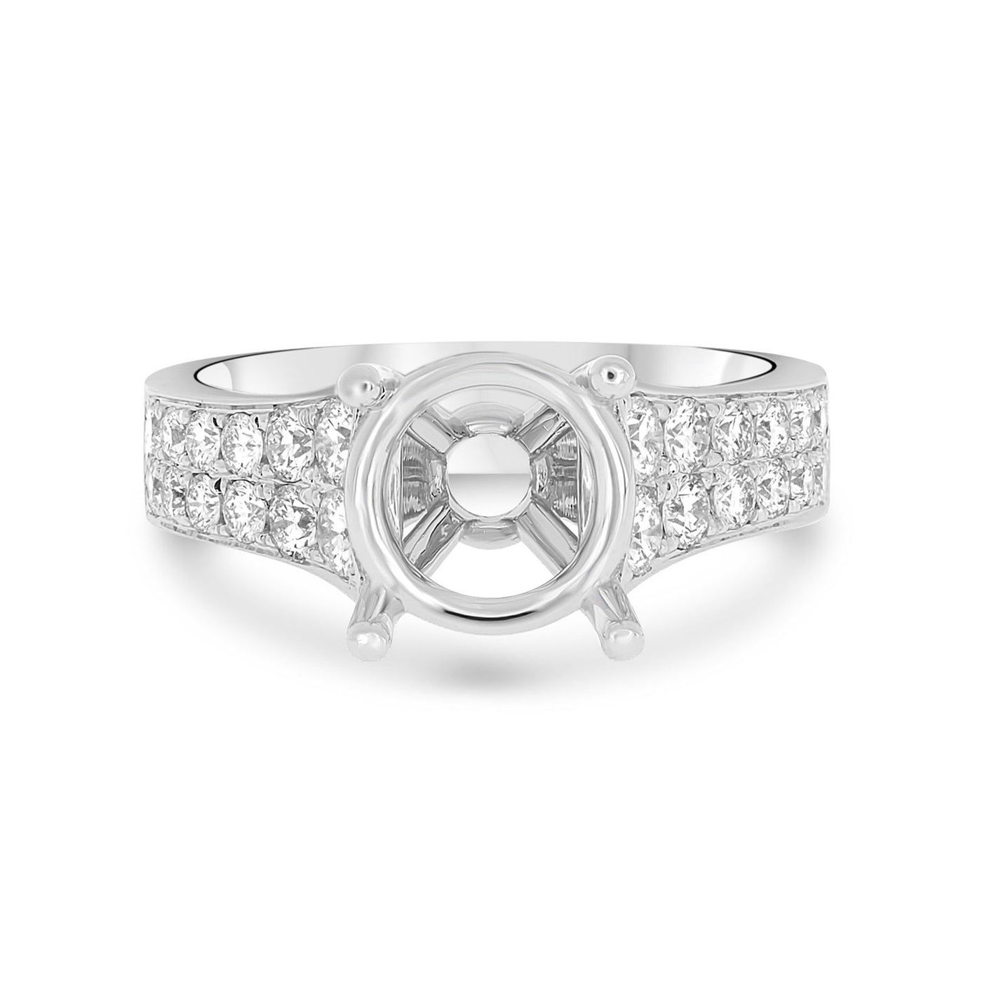 0.82 ctw Diamond Solitaire Engagement Ring