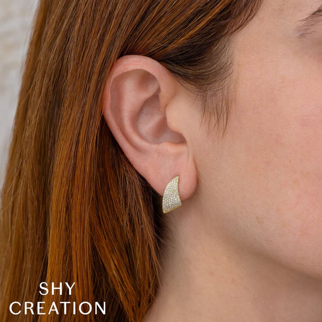 0.50 ctw Diamond Pave Earrings