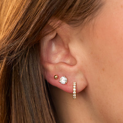 4MM Ball Stud Earrings