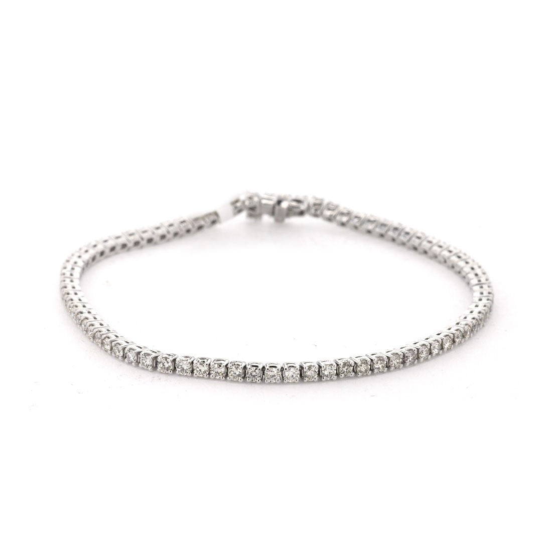 2.14 ctw Diamond Tennis Bracelet