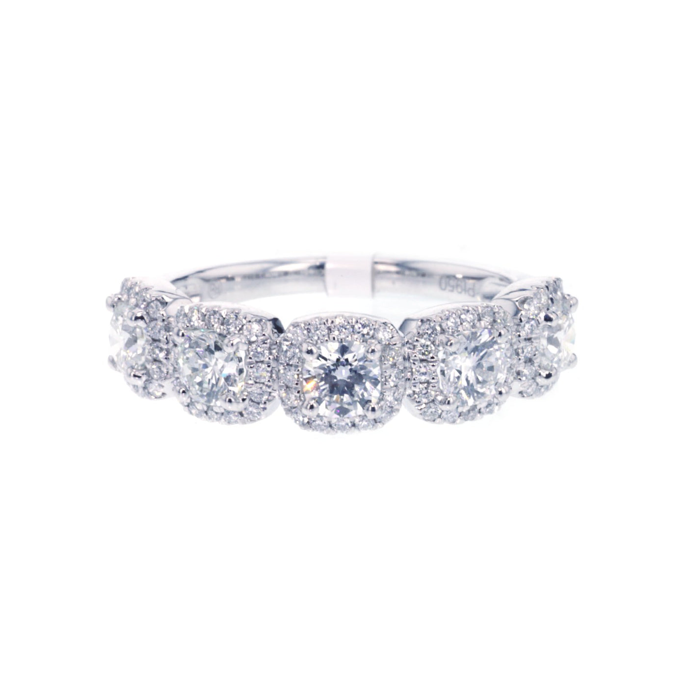 1.31 ctw Diamond Halo Band