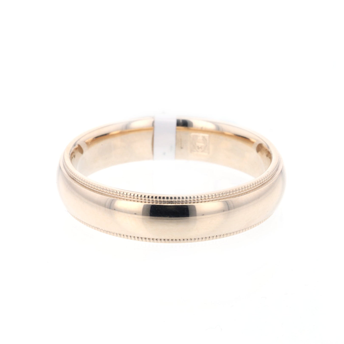 5MM High Polish Milgrain Band