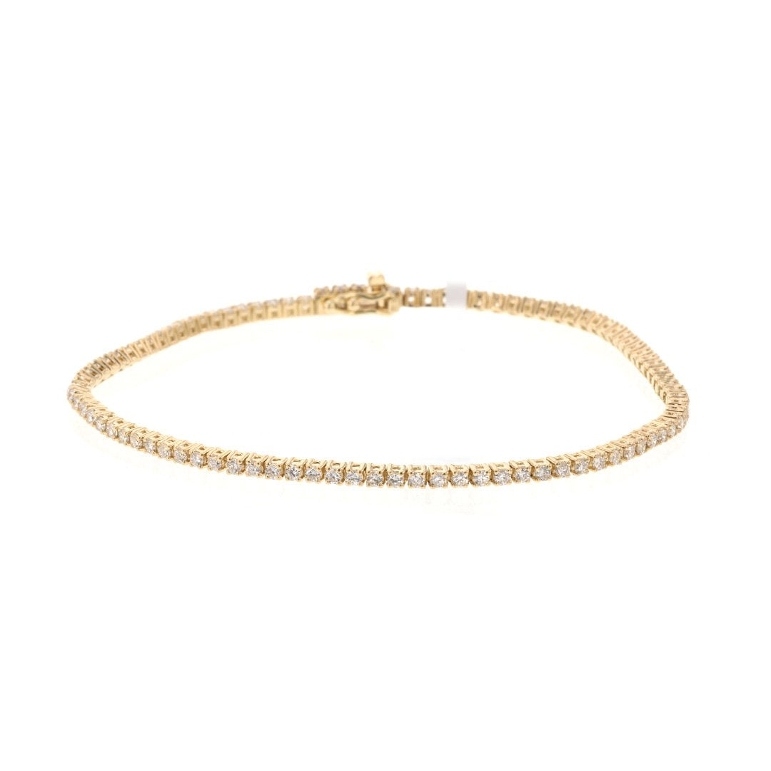 1.34 ctw Diamond Tennis Bracelet