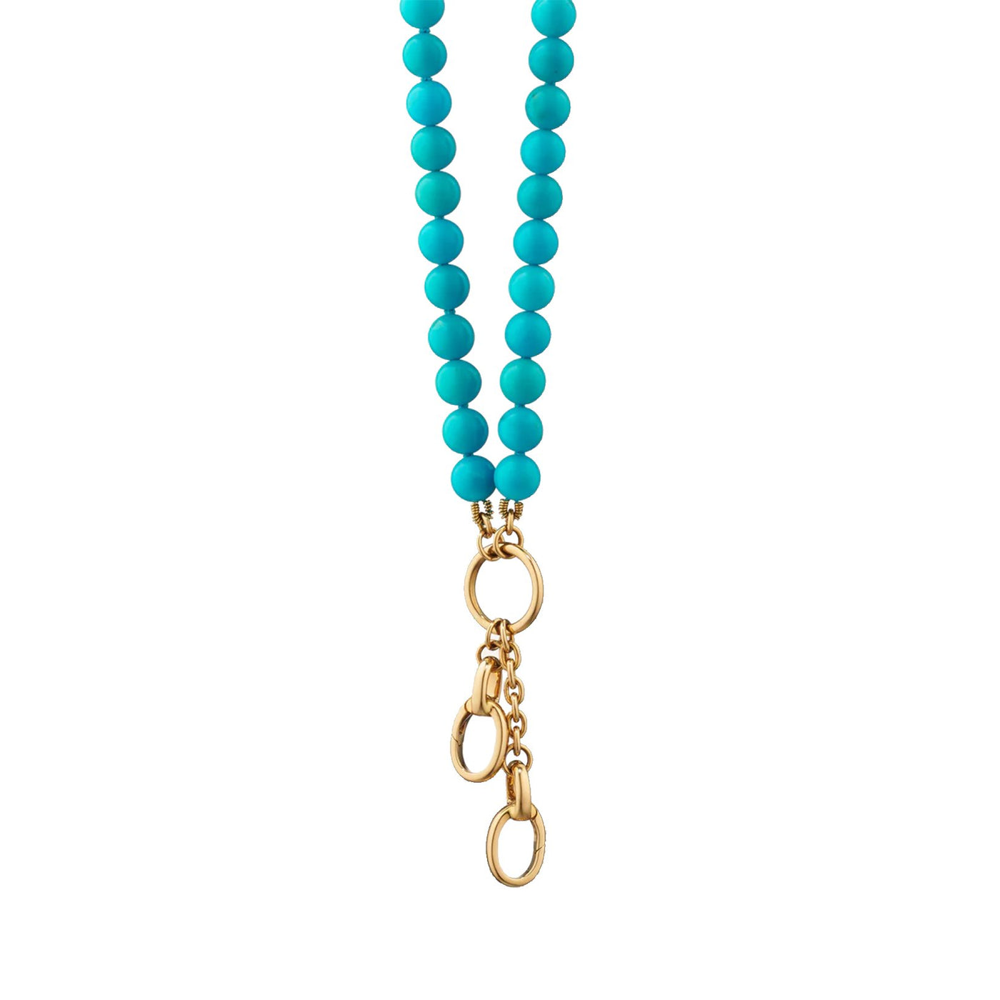 Turquoise Charm Enhancer Necklace