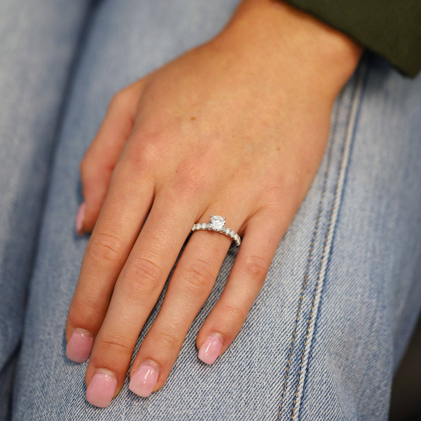 0.70 ctw Diamond Solitaire Engagement Ring