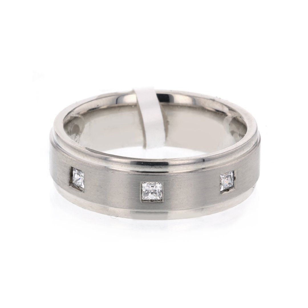 7MM 0.21 ctw Diamond Band