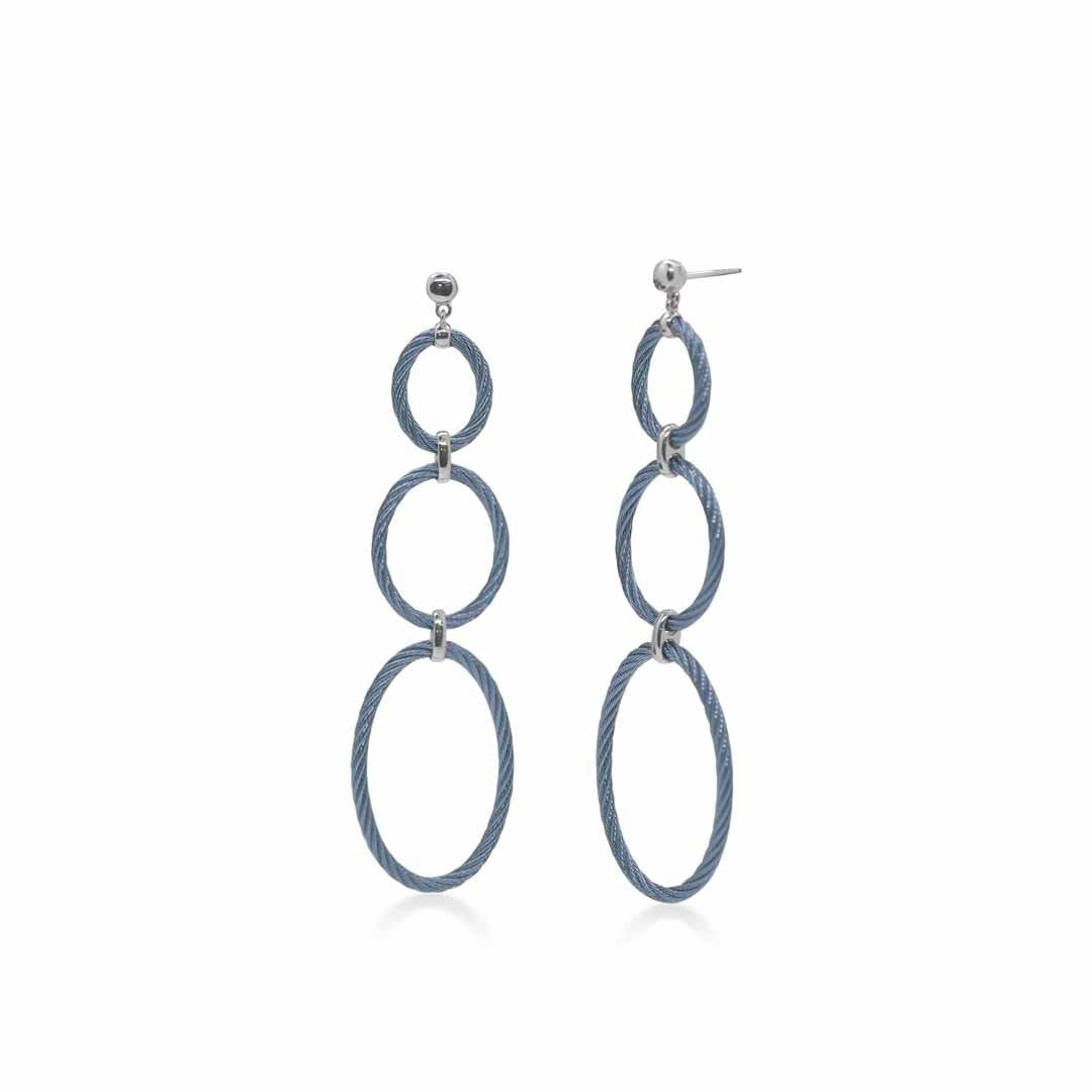 Drop Cable Earrings