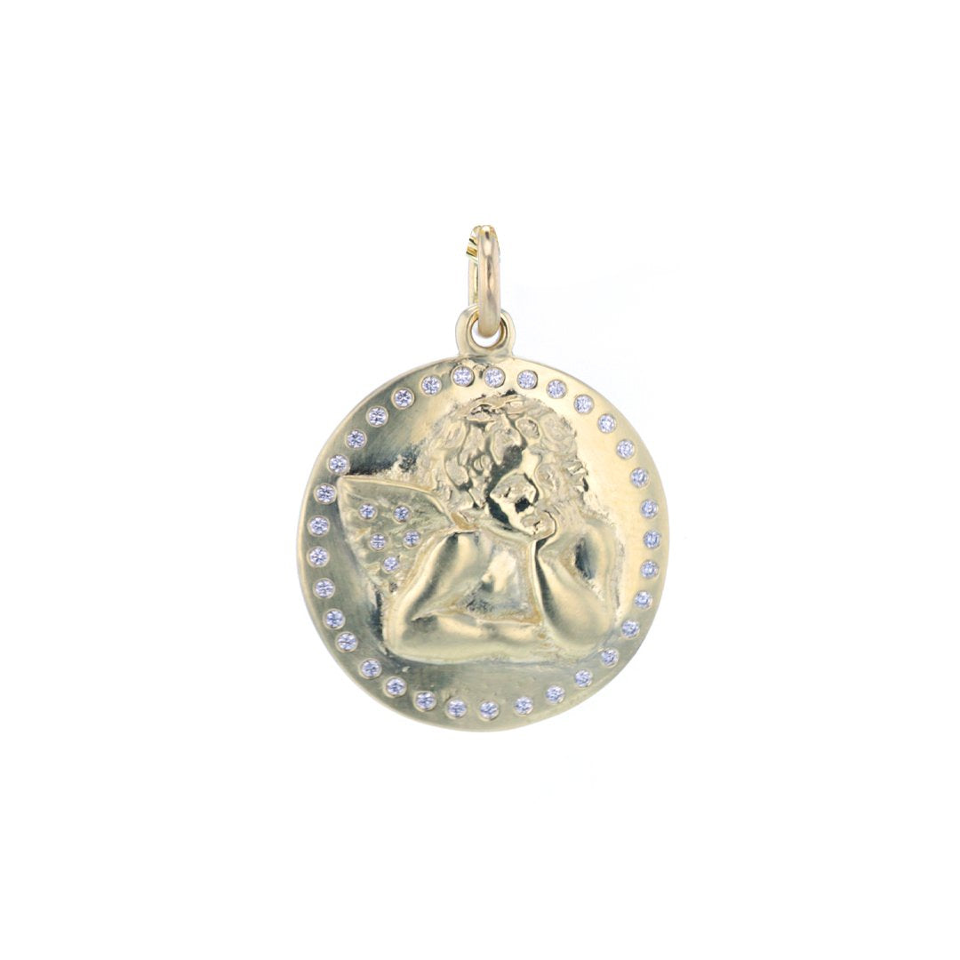 Diamond Celestial Messenger of Light Pendant