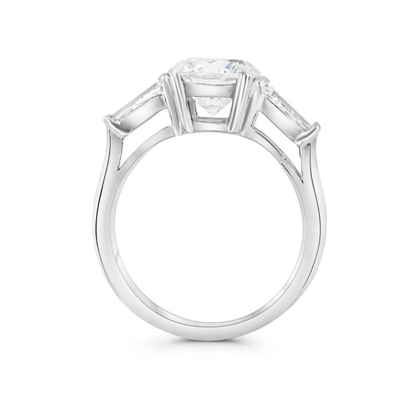 0.46 ctw Diamond Three-Stone Engagement Ring