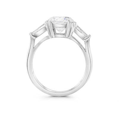 0.46 ctw Diamond Three-Stone Engagement Ring