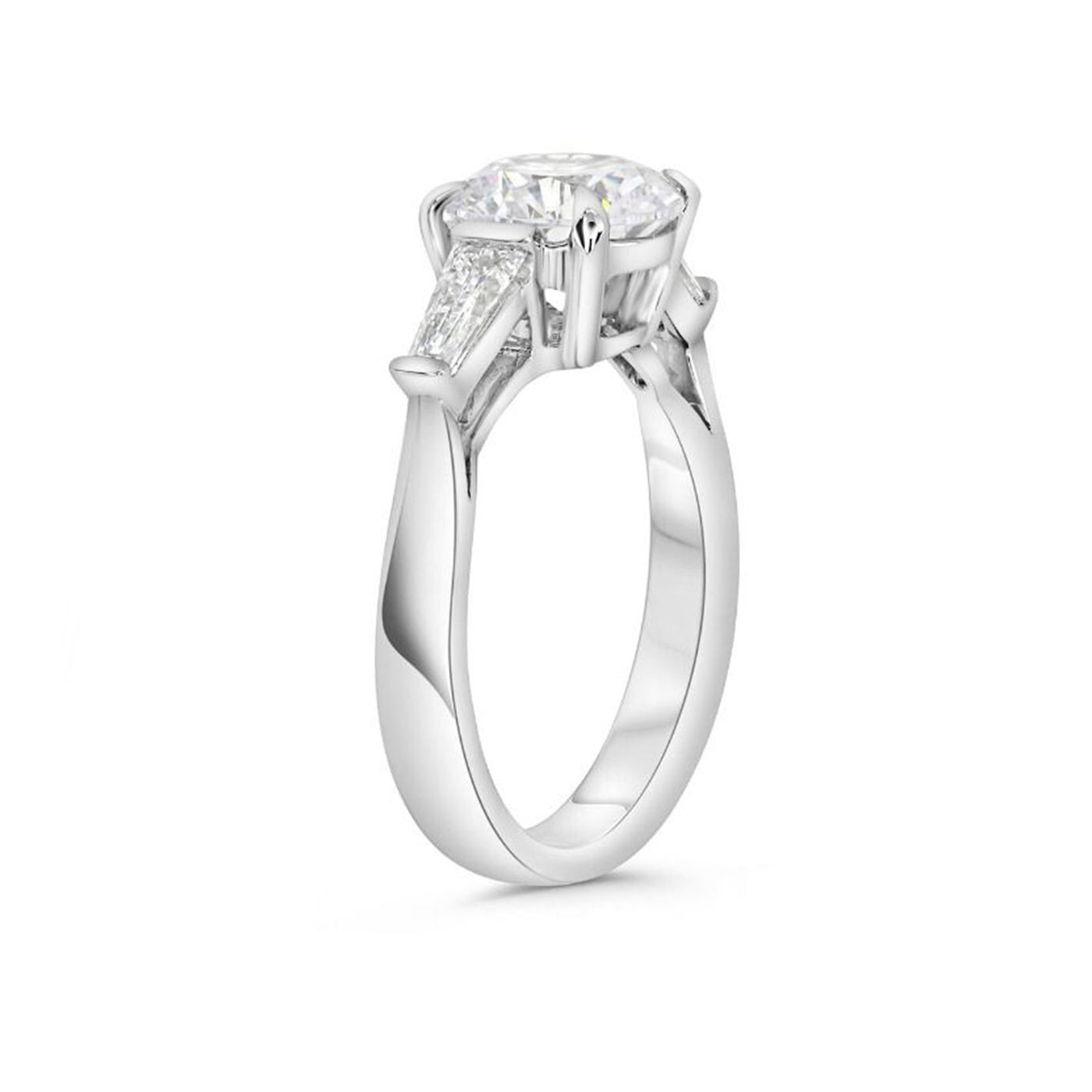 0.46 ctw Diamond Three-Stone Engagement Ring