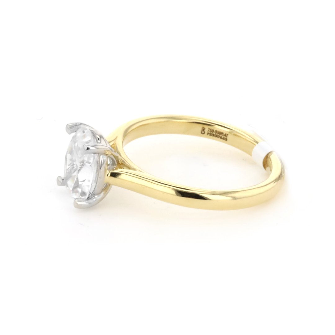 Cathedral Solitaire Engagement Ring