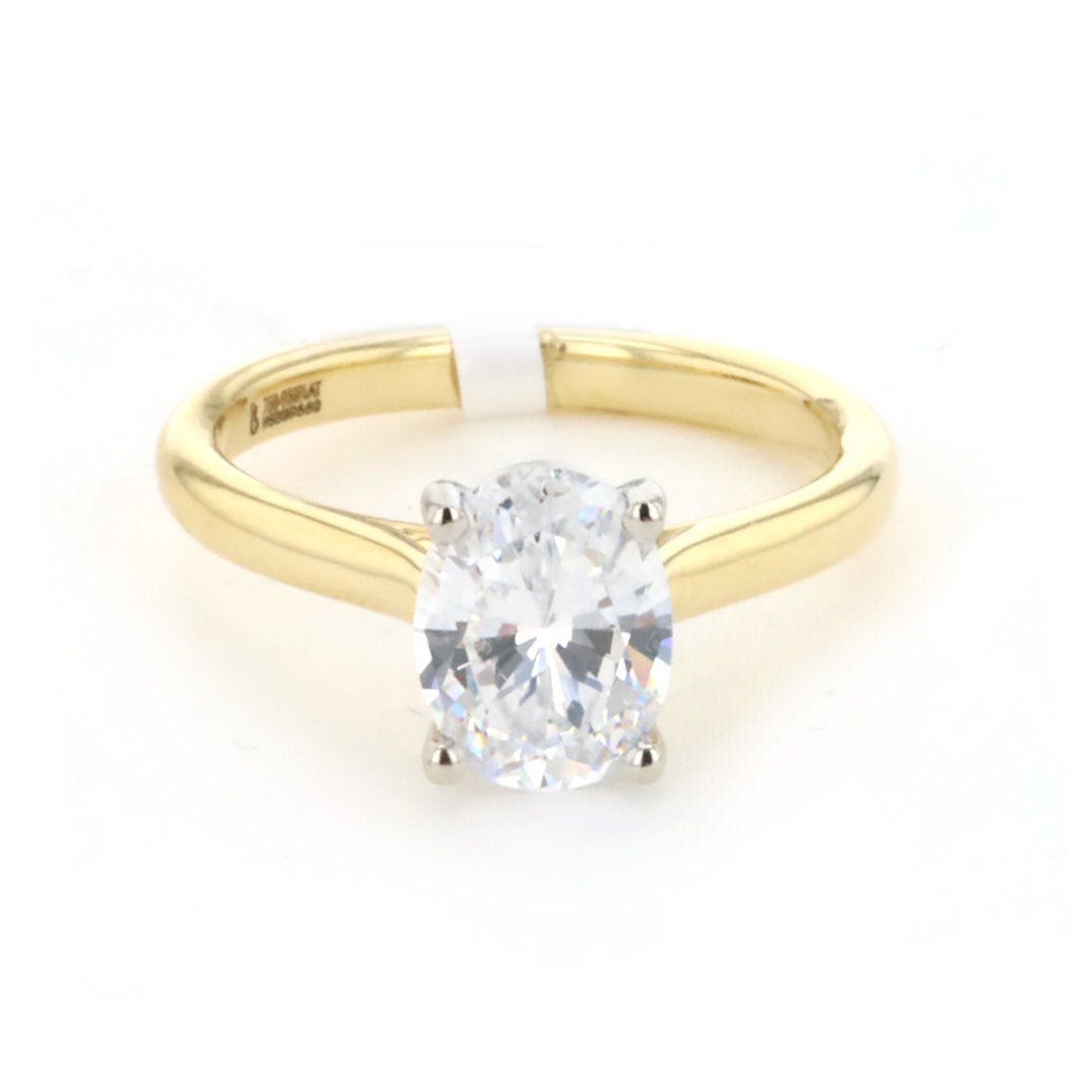 Cathedral Solitaire Engagement Ring