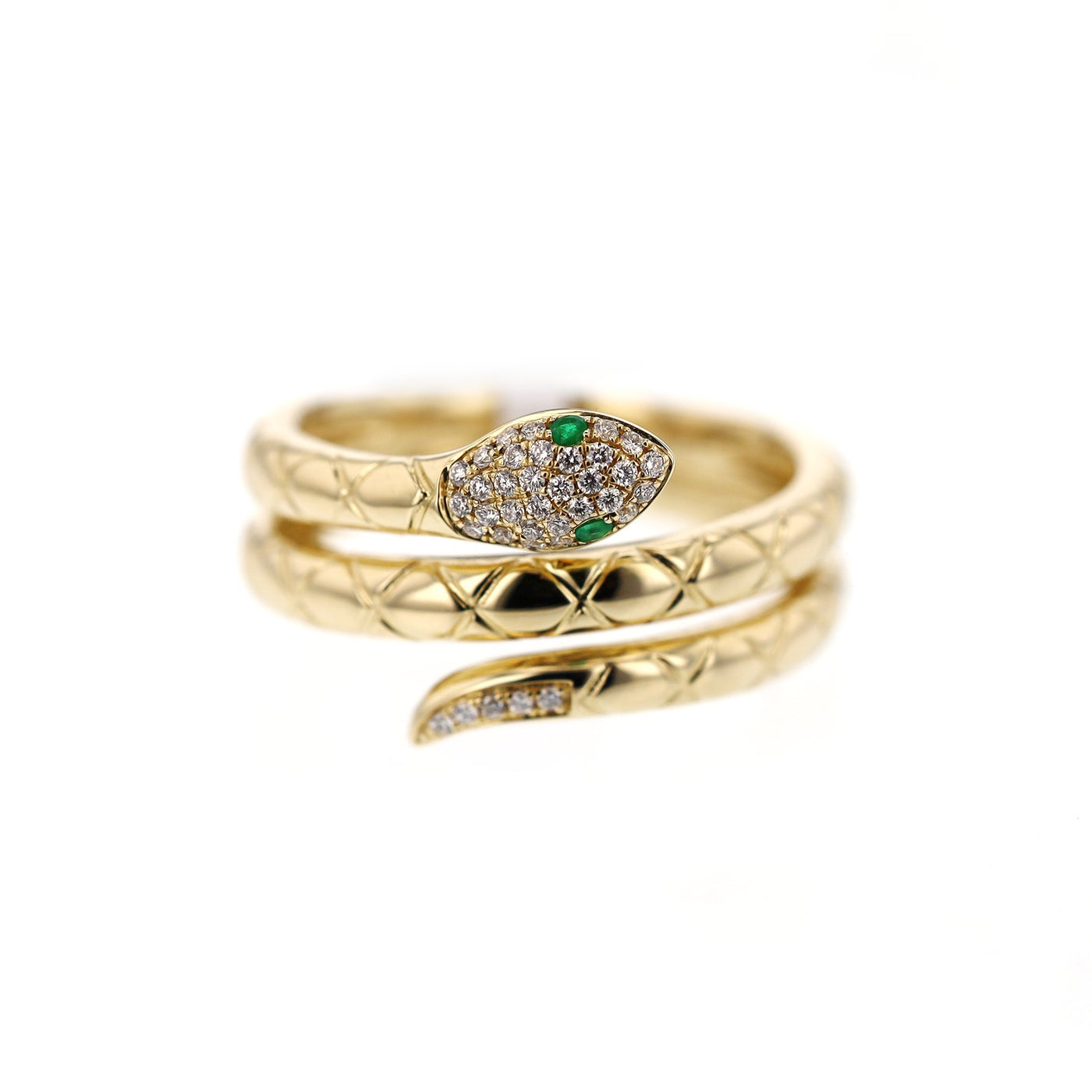 Emerald & Diamond Snake Band