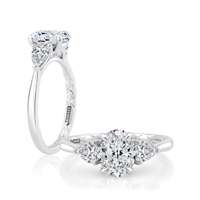 0.60 ctw Diamond Three-Stone Engagement Ring