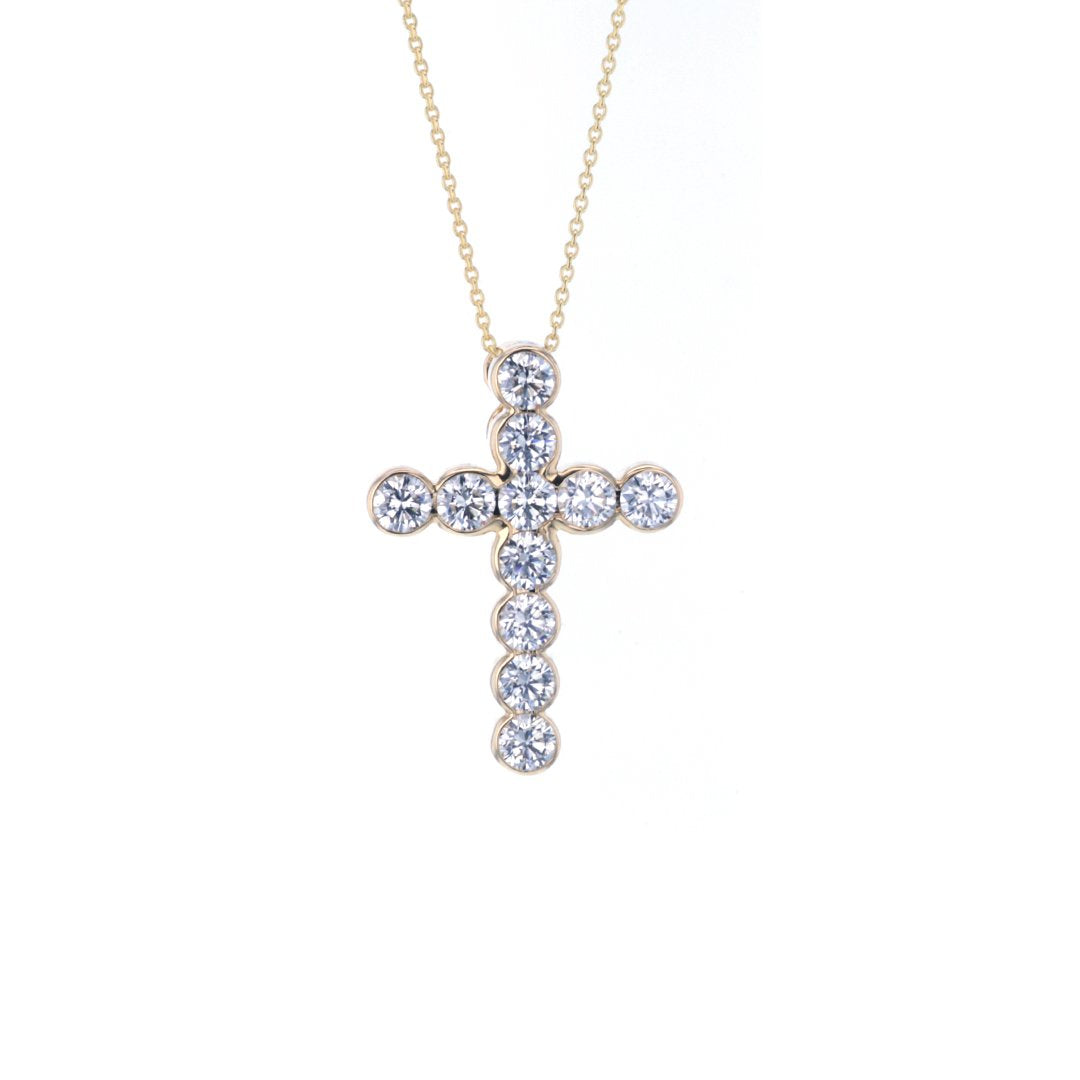 2.00ctw Diamond Cross Necklace