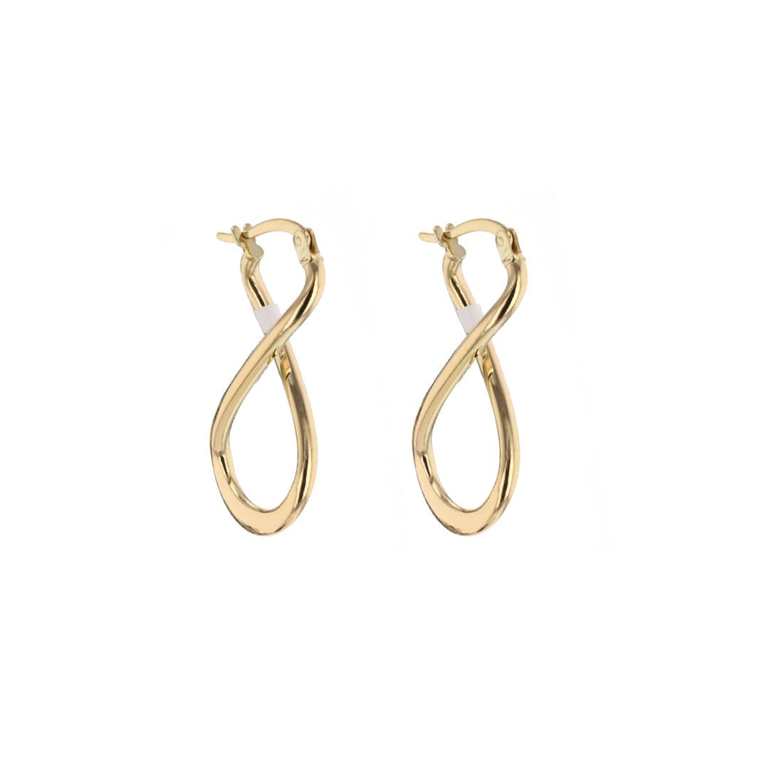 Snap Down Hoop Earrings