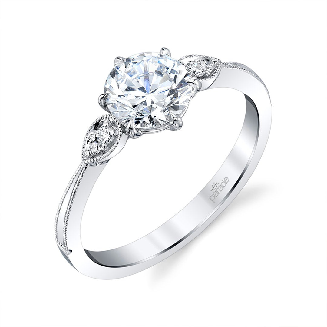 0.04 ctw Diamond Solitaire  Engagement Ring