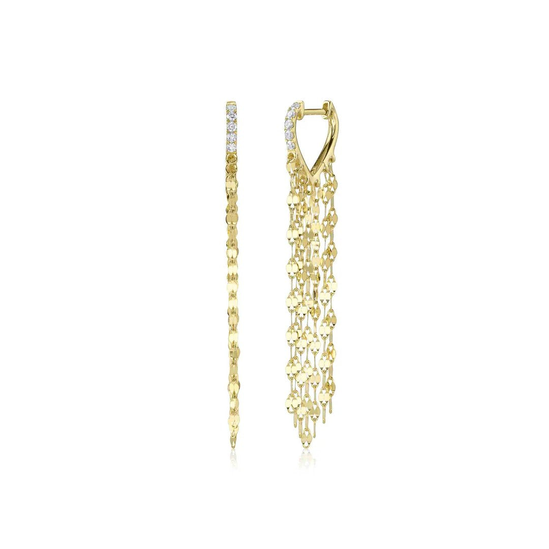 0.13 ctw Diamond Fringe Earrings