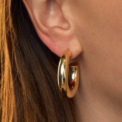 Open Hoop Earrings