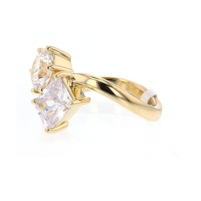 2-Stone Solitaire Ring