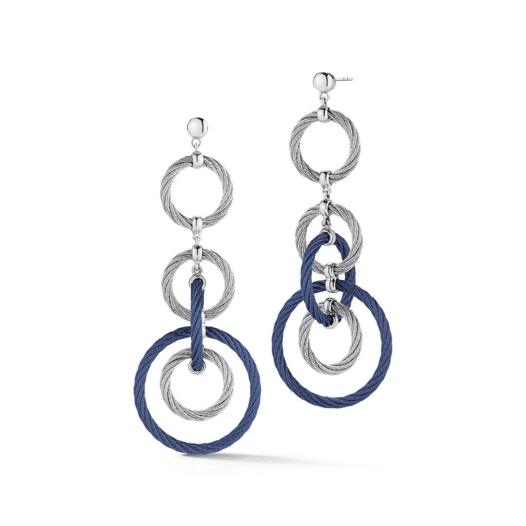 Cable Drop Earrings