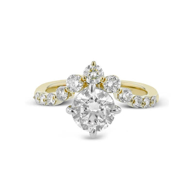 0.61 ctw Diamond Solitaire Engagement Ring