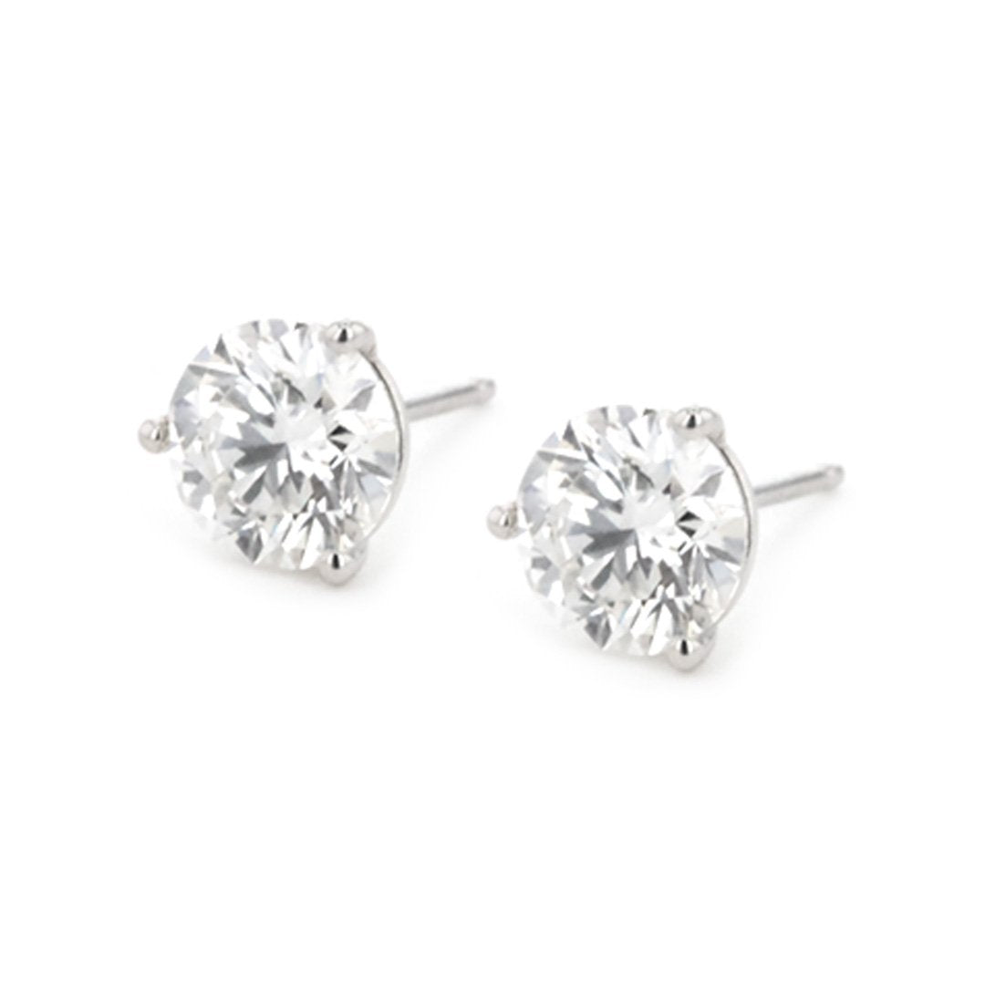 2.02 ctw Diamond Stud Earrings