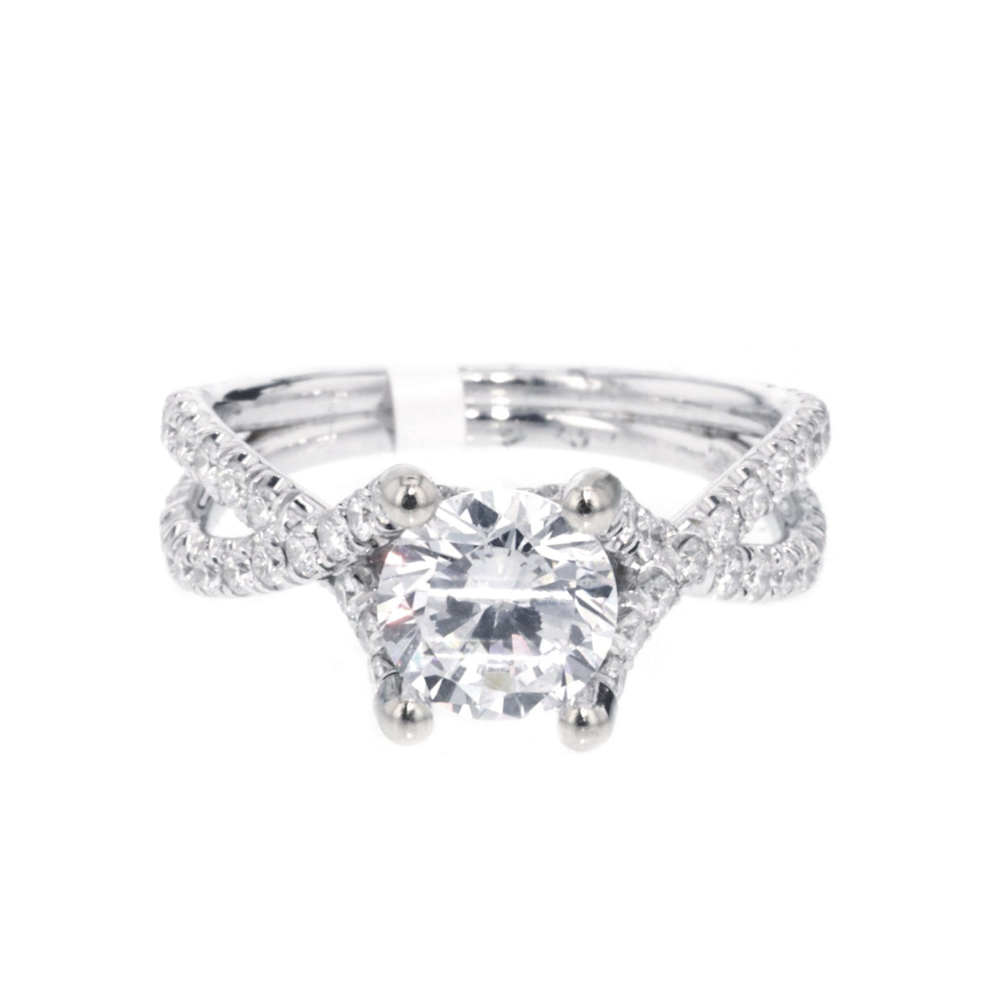 0.74 ctw Diamond Solitaire Engagement Ring
