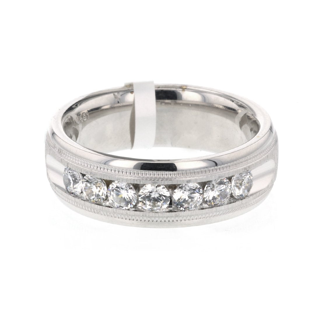 7.5MM 0.98 ctw Diamond Band