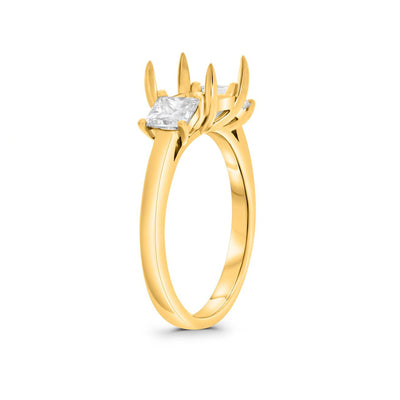 0.70 ctw Diamond Three-Stone Engagement Ring