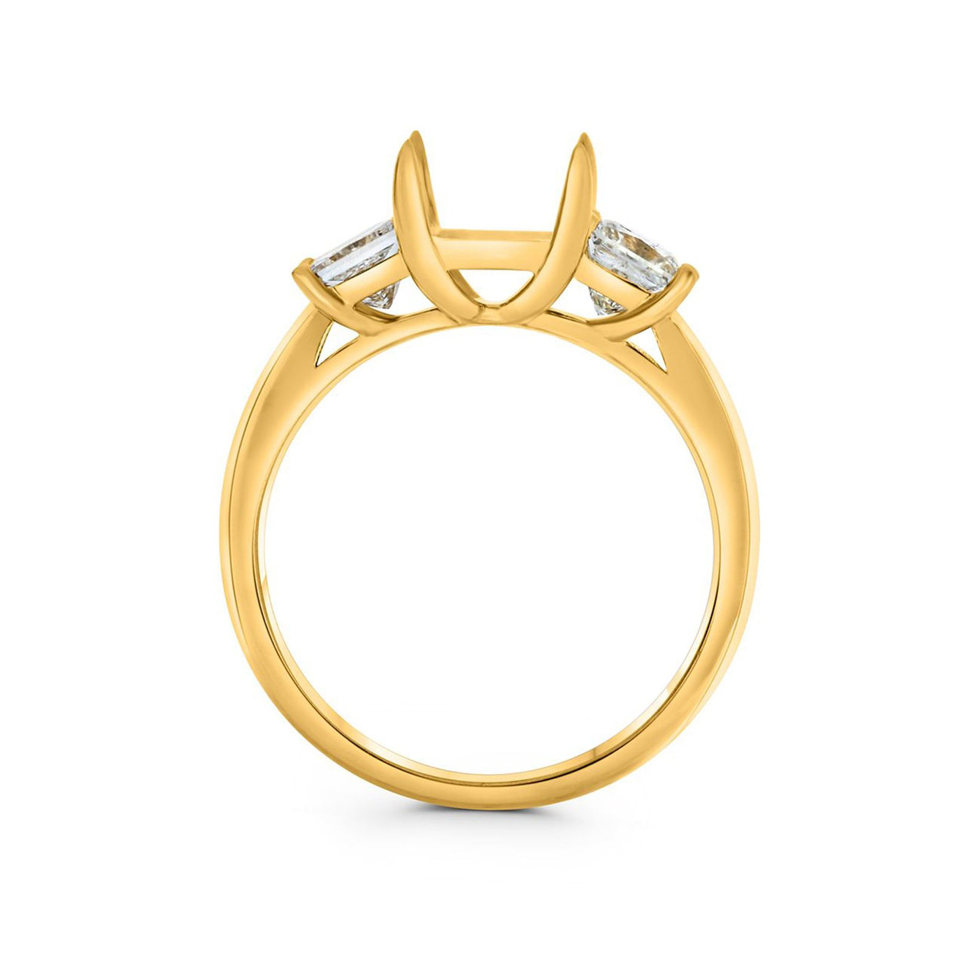0.70 ctw Diamond Three-Stone Engagement Ring