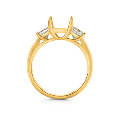 0.70 ctw Diamond Three-Stone Engagement Ring