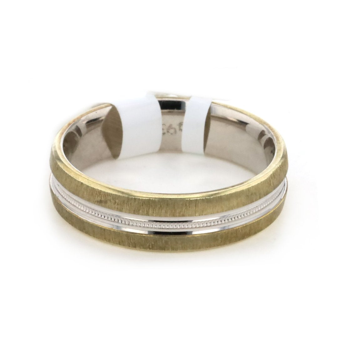 6MM Milgrain Polished Finish Band