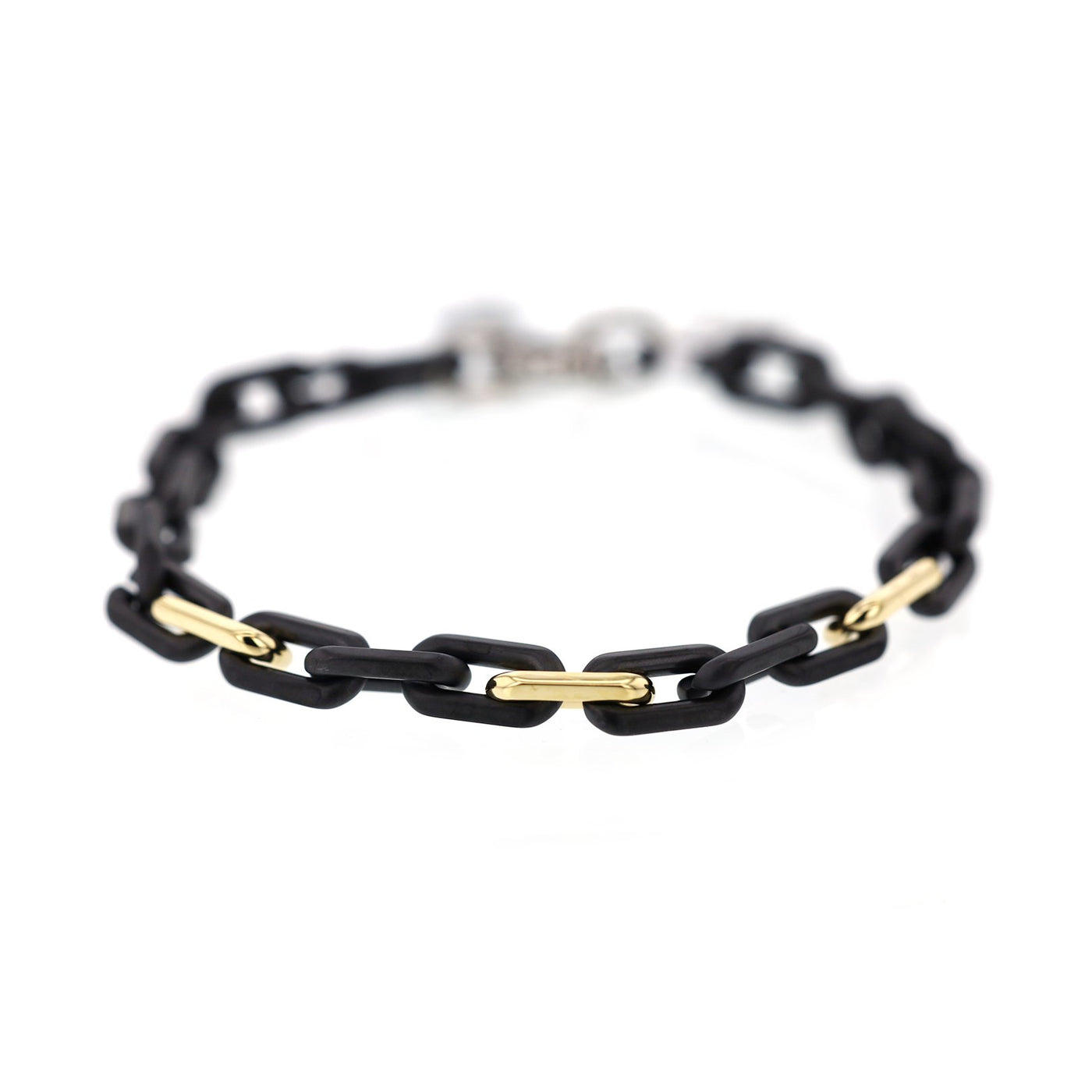 Ceramic Oval Link Bracelet
