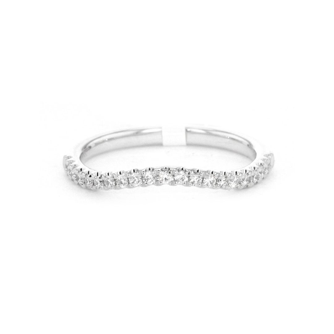 0.20 ctw Diamond Contour Band