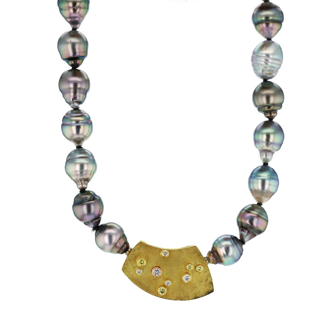 Diamond & Pearl Necklace