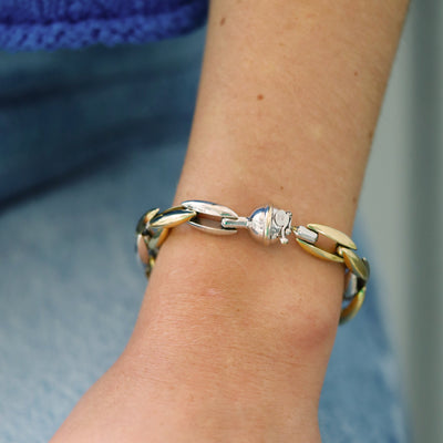 Elongated Link Bracelet
