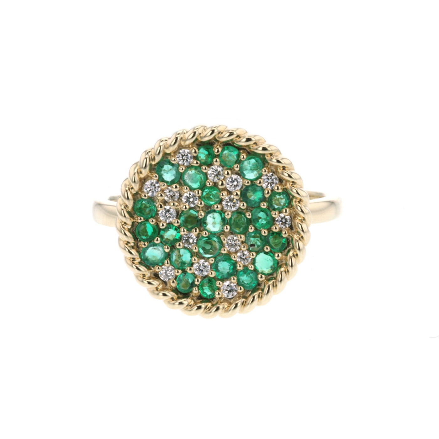 Emerald & Diamond Ring