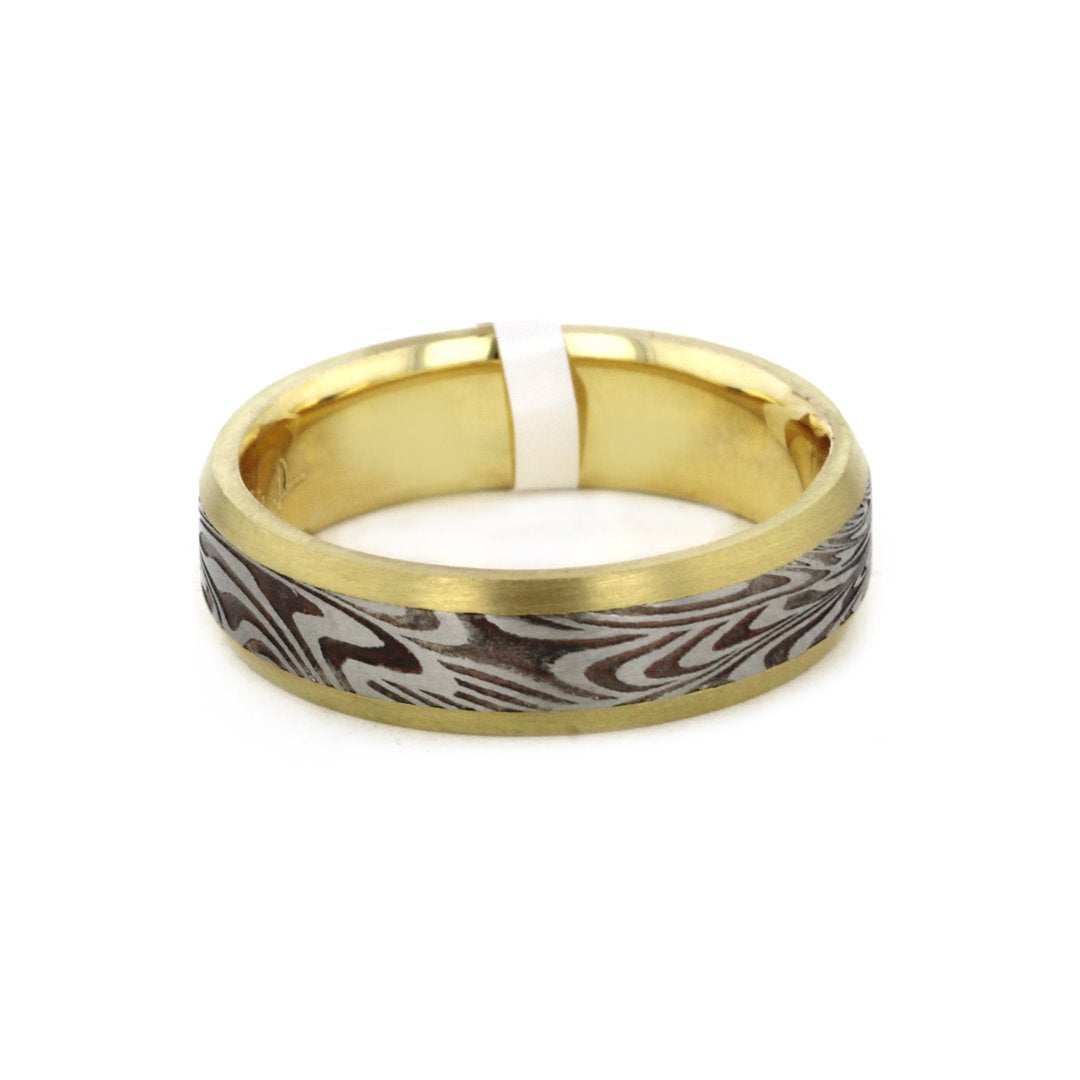 6MM Damascus Steel Band