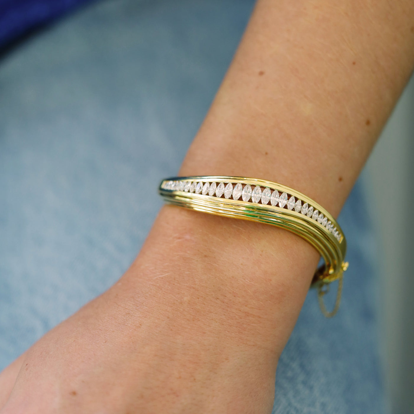 3.50 ctw Diamond Bangle Bracelet
