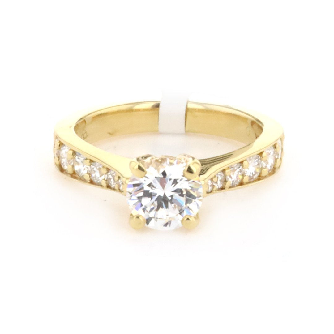 0.51 ctw Diamond Solitaire Engagement Ring