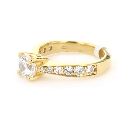 0.51 ctw Diamond Solitaire Engagement Ring