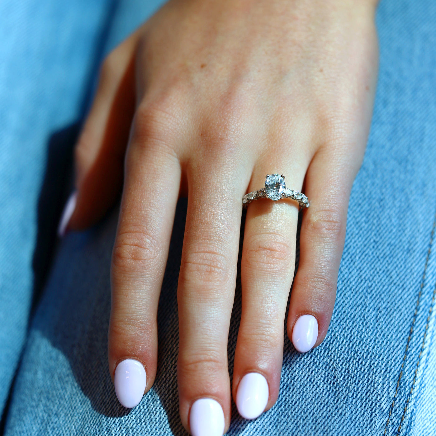 0.80 ctw Diamond Solitaire Engagement Ring