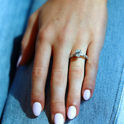 0.80 ctw Diamond Solitaire Engagement Ring